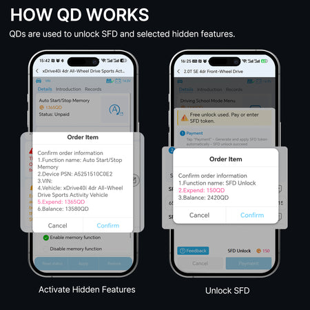 800QD credits for SFD unlock and hidden feature activation